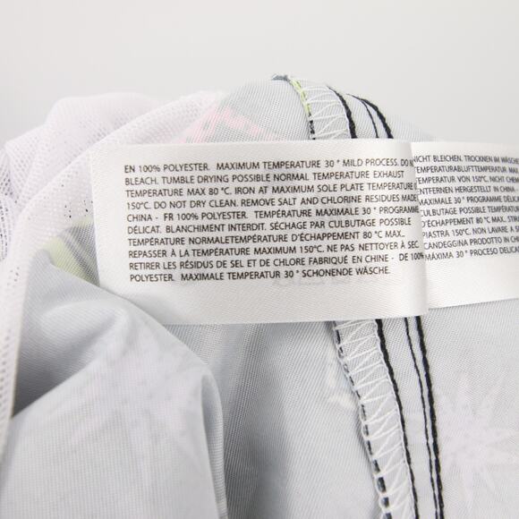 Boardies Apparel Mens Swim Trunks Black Lightning Bolt Neon Print Size M NWT - Picture 13 of 14